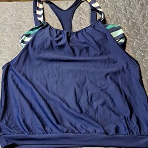 Nest blue swim tankini size 34 B/C